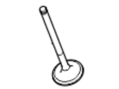 Kia 0K30E12121 Valve-Exhaust