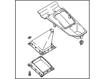 Kia 0K08H64330C Panel Assembly-Boot