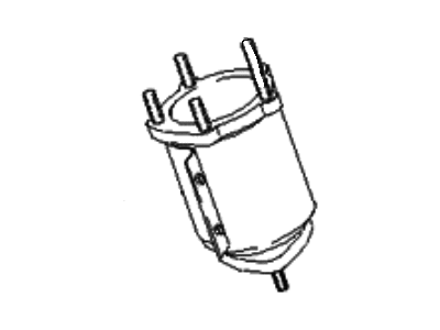 Kia 0K08B20500 Exhaust Manifold-Catalytic Cnvrtr