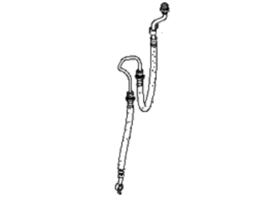 Kia 587302F000 Brake Hose, Left