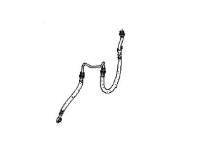 Kia 587402F000 Brake Hose, Right