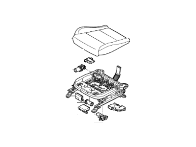 Kia 88200D92202AE Cushion Assembly-Front Seat