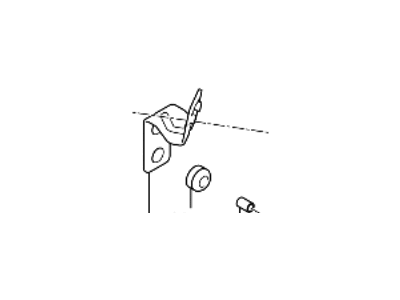 Kia 416432H000 Bracket-Clutch Tube