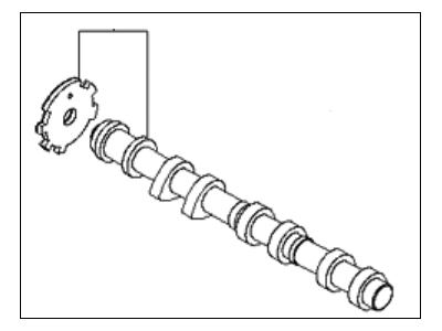 Kia 249003CAV0 Camshaft Assembly-Intake