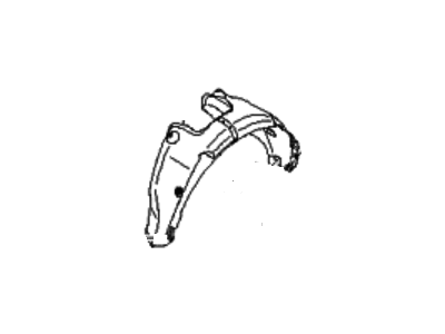Kia 868212G000 Guard Assembly-Rear Wheel