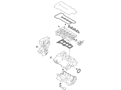Hyundai 20910-2BU06 Gasket Kit-Engine Overhaul