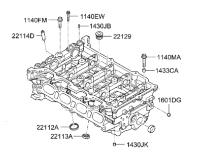 Kia 513V52EH00 Head Sub Assembly-Cylinder