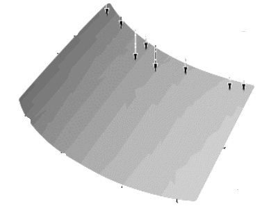 Kia 86110K0720 GLASS ASSY-WINDSHIEL