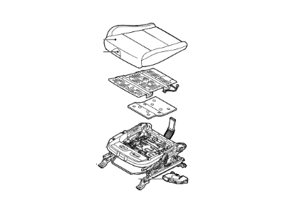 Kia 88100D90102AE Cushion Assembly-Front Seat