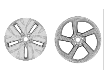 Kia 52910CV100 WHEEL ASSY-ALUMINIUM