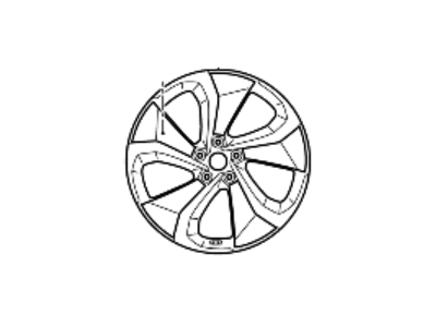 Kia 52905CV210 WHEEL ASSY-ALUMINIUM