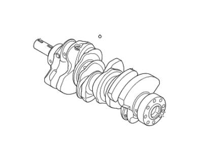 Kia 231103LTA0 CRANKSHAFT Assembly