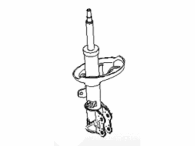 Kia 546512F300 Front Strut Assembly Kit, Left