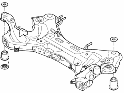Kia 624053W600 CROSSMEMBER Complete-Front