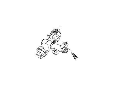 Kia 819104D010 Ignition Lock Cylinder