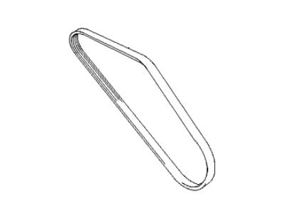 Kia 2521237110 V Ribbed Belt