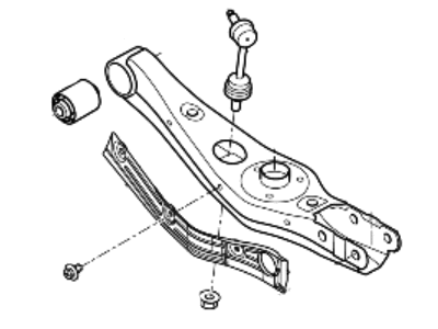 Kia 55220C5050 Arm Complete-Rear Lower