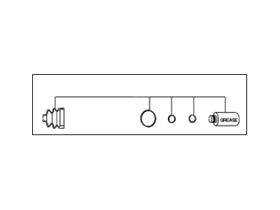 Kia 495951F400 Boot Set-In Joint