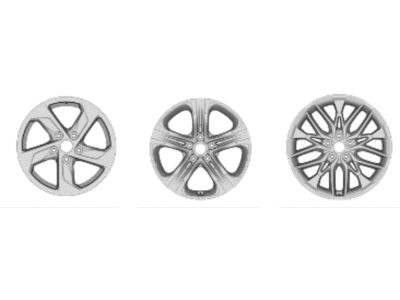 Kia 52910L3130 Wheel Assembly-Aluminium