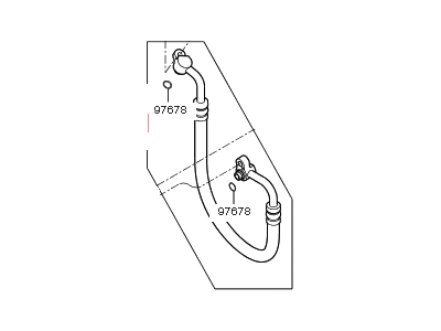 Kia 977622E100 Discharge Hose