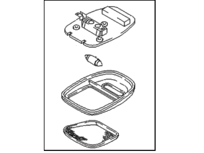 Kia 0K20151310A73 Lamp-Room