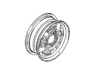 Kia K9965086050 Wheel Disc