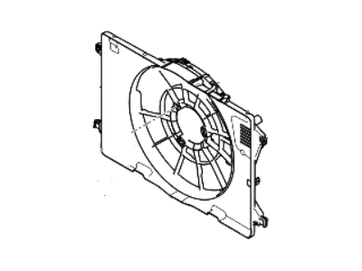 Kia 25350AT280 SHROUD-RADIATOR