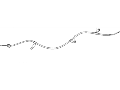 Kia 597601W300 Cable Assembly-Parking Brake