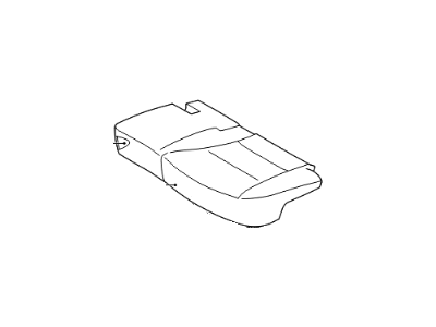 Kia 891601U700BD6 Rear Seat Back Covering, Left