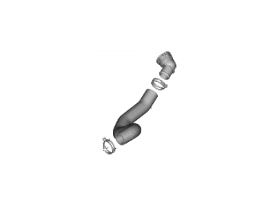 Kia 25414N9700 HOSE ASSY-RADIATOR, U