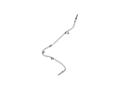 Hyundai 59770-1U000 Cable Assembly-Parking Brake, RH