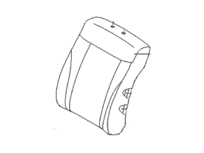 Kia 883603F710717 Front Back Covering Assembly, Left