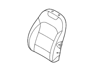 Kia 88360J5010CLX COVERING ASSY-FR BAC