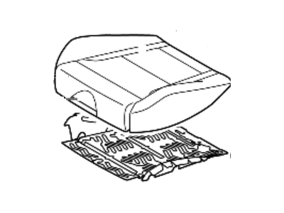 Kia 88100J5020CKS Cushion Assembly-Front Seat