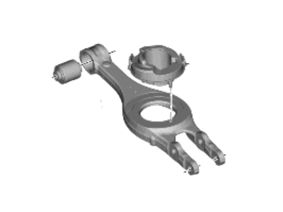 Kia 55210CVAA0 ARM COMPLETE-RR LWR