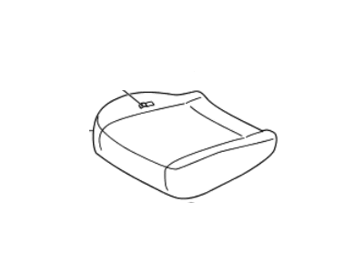 Kia 881501G000 Pad Assembly-Front Seat Cushion