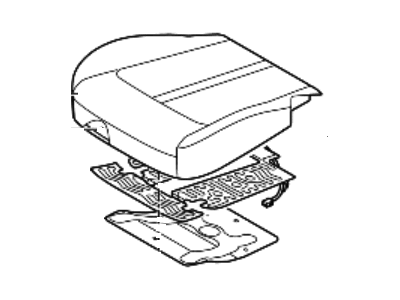 Kia 88100P2180MSY CUSHION ASSY-FR SEAT