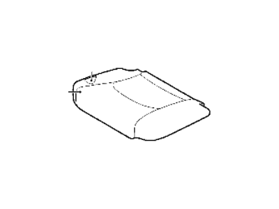 Kia 892502J800 Pad Assembly-Rear Seat Cushion