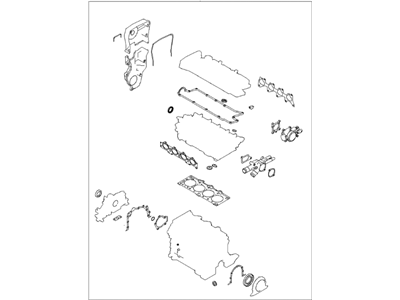 Kia 2091023A00A Gasket Kit-Engine OVEAUL