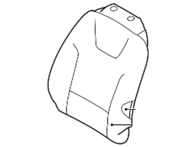 Kia 88460AT080AUQ COVERING ASSY-FR BAC