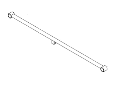 Kia 0K01128600A Rod Assembly-Panhard