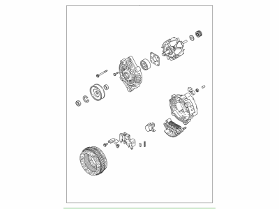 Kia 0K01118300D ALTERNATOR
