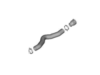Kia 25414P0000 HOSE ASSY-RADIATOR, U