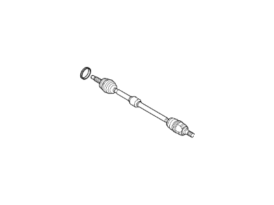 Kia 495002K000 Joint Assembly-Cv RH