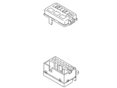 Kia 0K01566760D Main Fuse Block Assembly