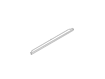Kia 0K01973810 WEATHERSTRIP-Glass, Out, LH
