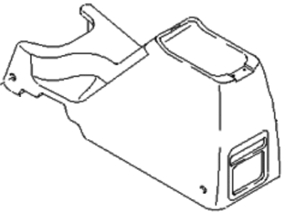 Kia 0K08B64311H70 Console-Front