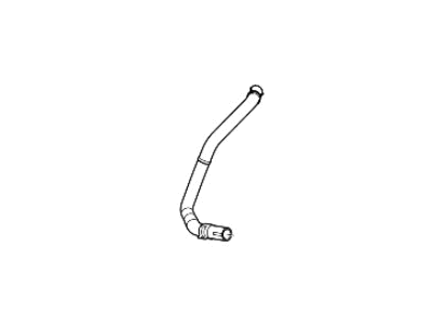 Kia 25415L0850 Hose Assembly-RADAATOR, L