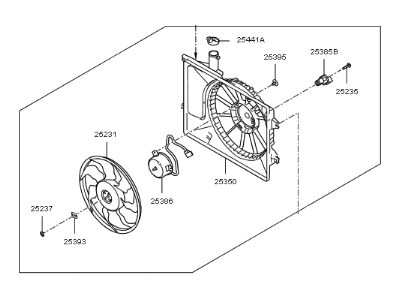 Kia 25380A6200 Blower Assembly