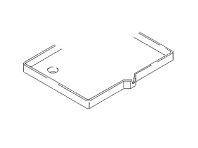 Kia 0K01F56215 Tray-Battery